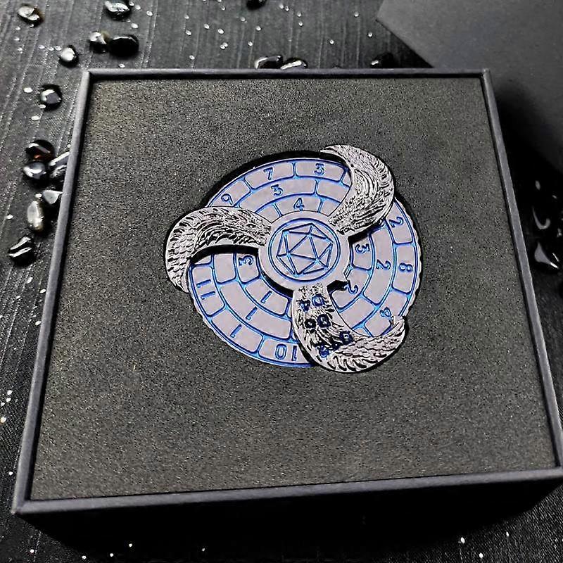 Roulette Dice D&d Metal Dice Fingertip Gyro Dice For Dungeons And Dragon Compass Dice Dnd Spinner Dice Rpg Machine Dnd Dice