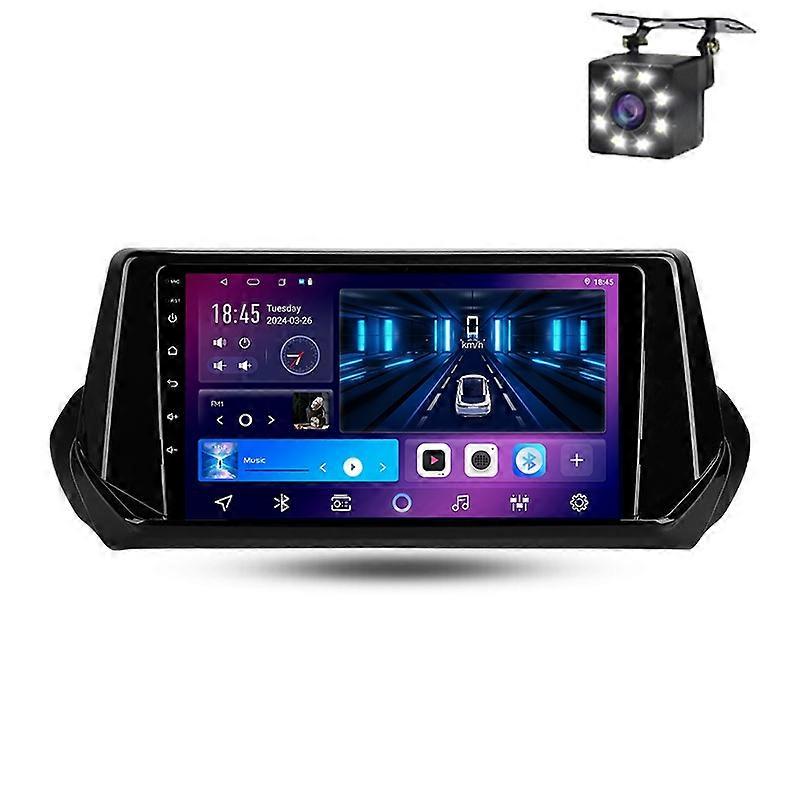 For Peugeot 2008 II 2 2019 - 2021 Car Radio Wireless Carplay Navigation Android Auto