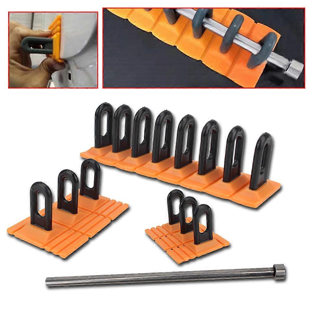 For Car Paintless Dent Repair Tool Auto Dent Repair Tools Paintless Glue Puller Tabs Tools Kit Orange Dent Puller Kit