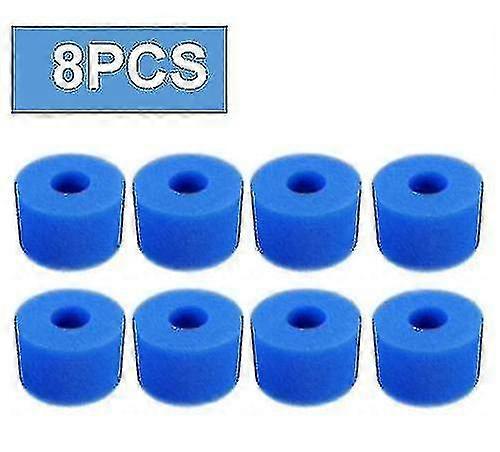 4/6/8pcs Lay In Clean Spa Hot Tub S1 Lavable Bio Foam Vi Lazy Filter