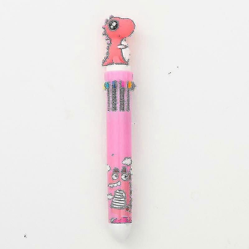Multicolor Ballpoint Pen, Small Dinosaur Powder