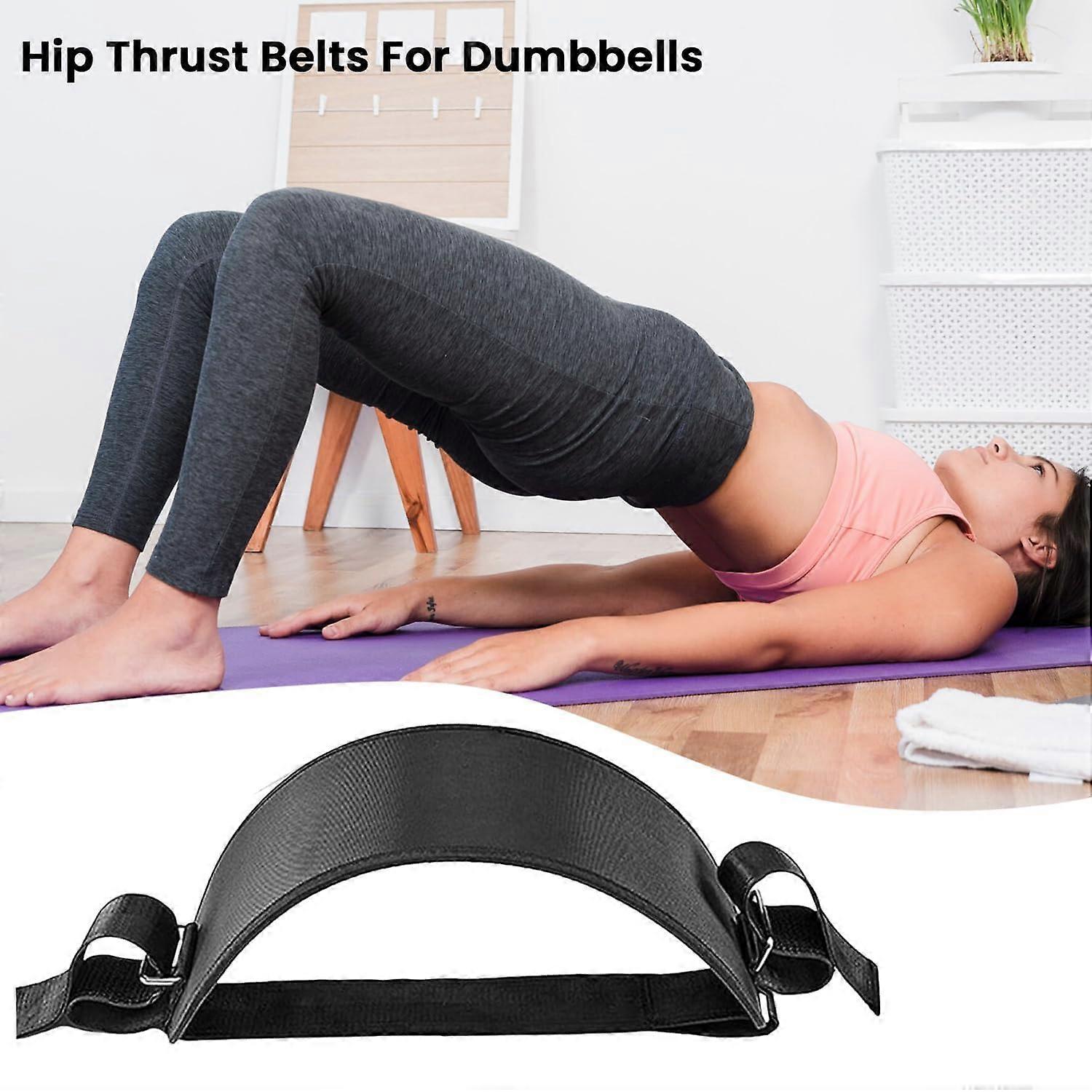 Ceinture Booty Belt Pour Hip Thrust - Pad Confortable Pour Haltères Et Kettlebells - Renforcement Fessier