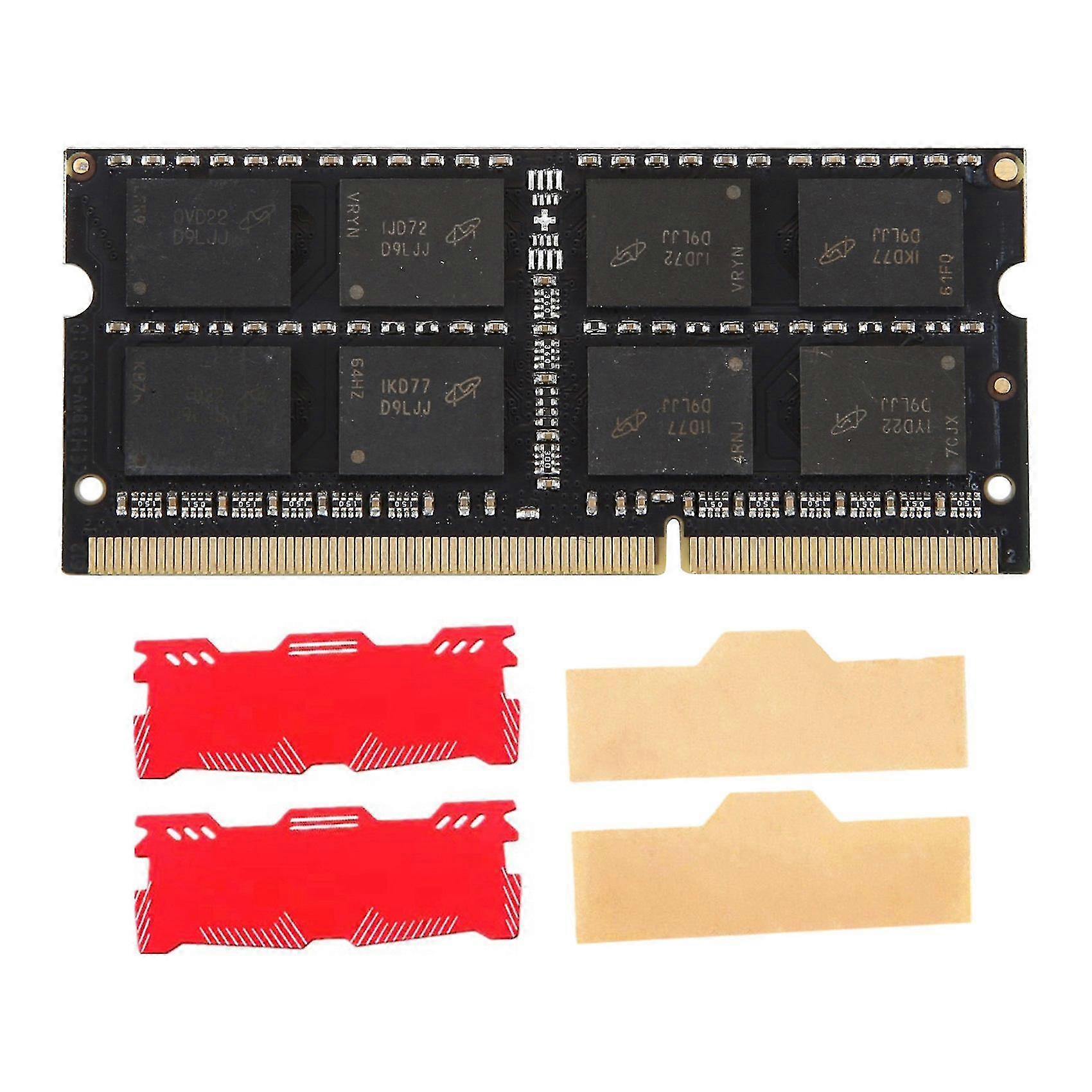 Ddr3 4gb Laptop Ram+cooling Vest 1600mhz 1.5v 204pin Memory Ram Sodimm Ram For Intel Amd High Compa