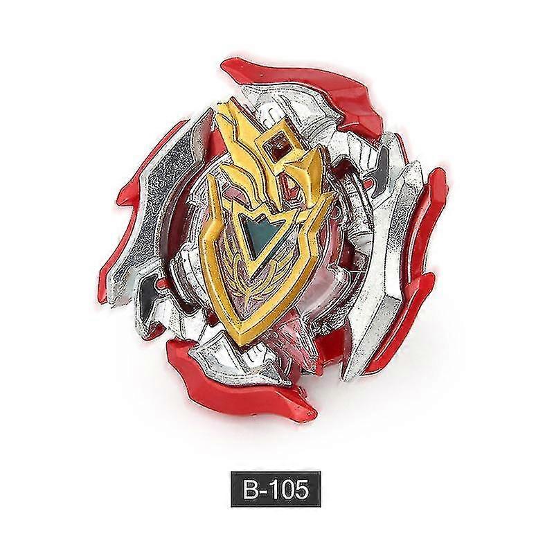 Auspicious-metal Top Spinning Gift Set, With Top 1+ Top Sticker 1+ One-way Big Handle Transmitter 1, Red