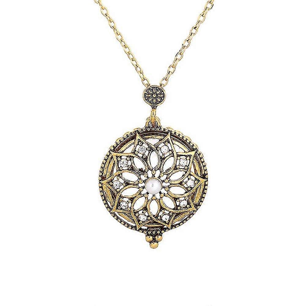 Portable Vintage loupe collier Loupe de lecture loupe (fleurs) LGI