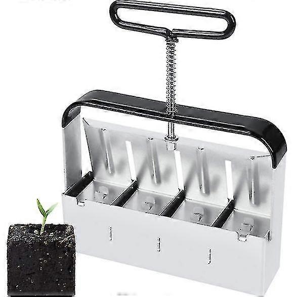 Narzędzie do siewu ogrodu Tool toolclod Maker Soil Blocker