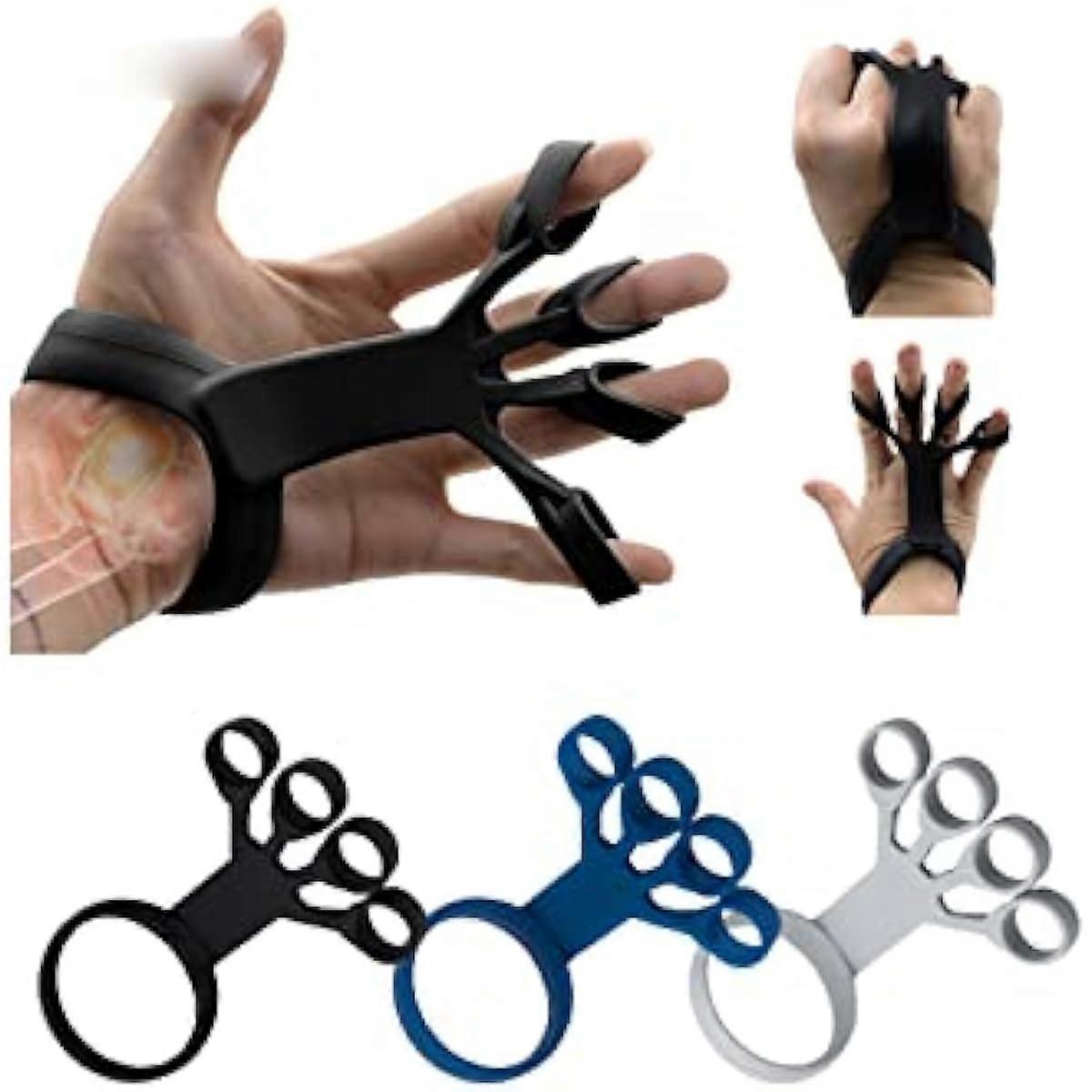 Practical Finger Strengthener Grip Strength Trainer Finger Exerciser for Strength Training Finger Flexion Extension Training