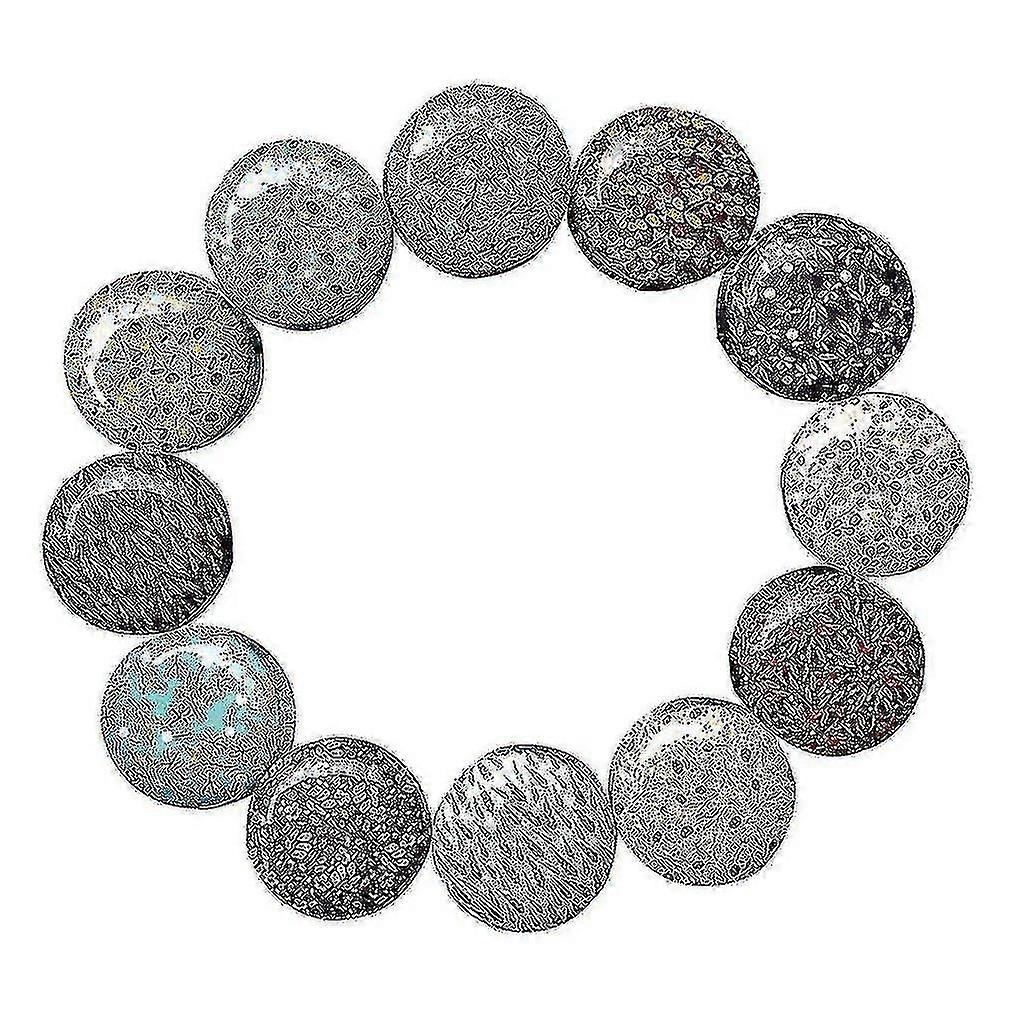 12 Pcs Tin Jars With Lids 0.5 Ounce For Ma Bulk Lip Balm Diy (b)