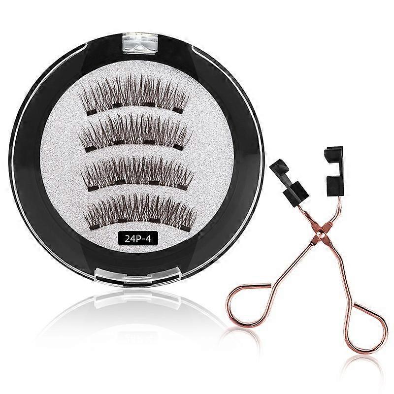 2 Styles Dual Magnetic Eyelashes NO Eyeliner or Glue Needed, magnetic lashes, Soft 3D magnetic eyelashes natural look