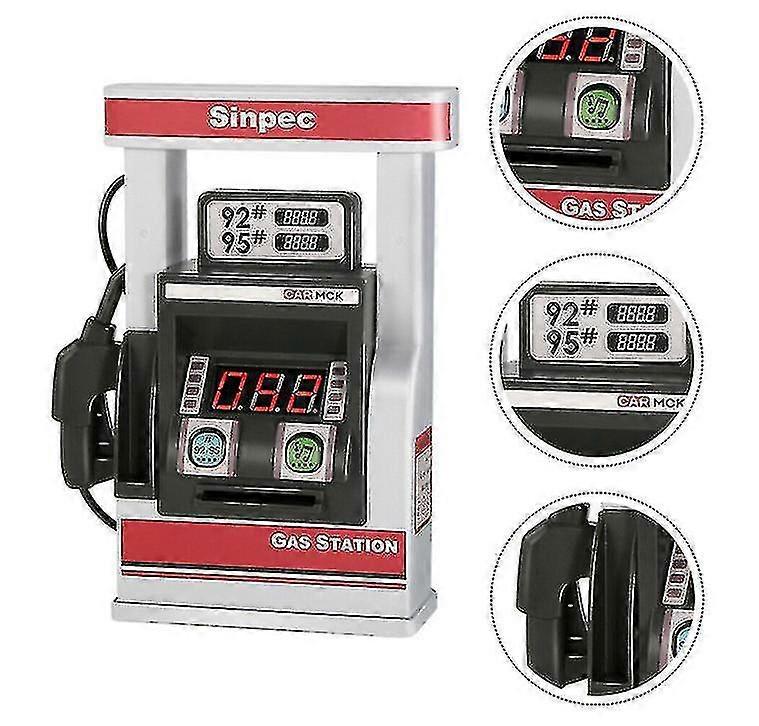 محطة وقود لعبة محطة خدمة وقود لعبة محاكاة مضخة غاز نموذج ألعاب التعليم المبكر (meili) - Aespa