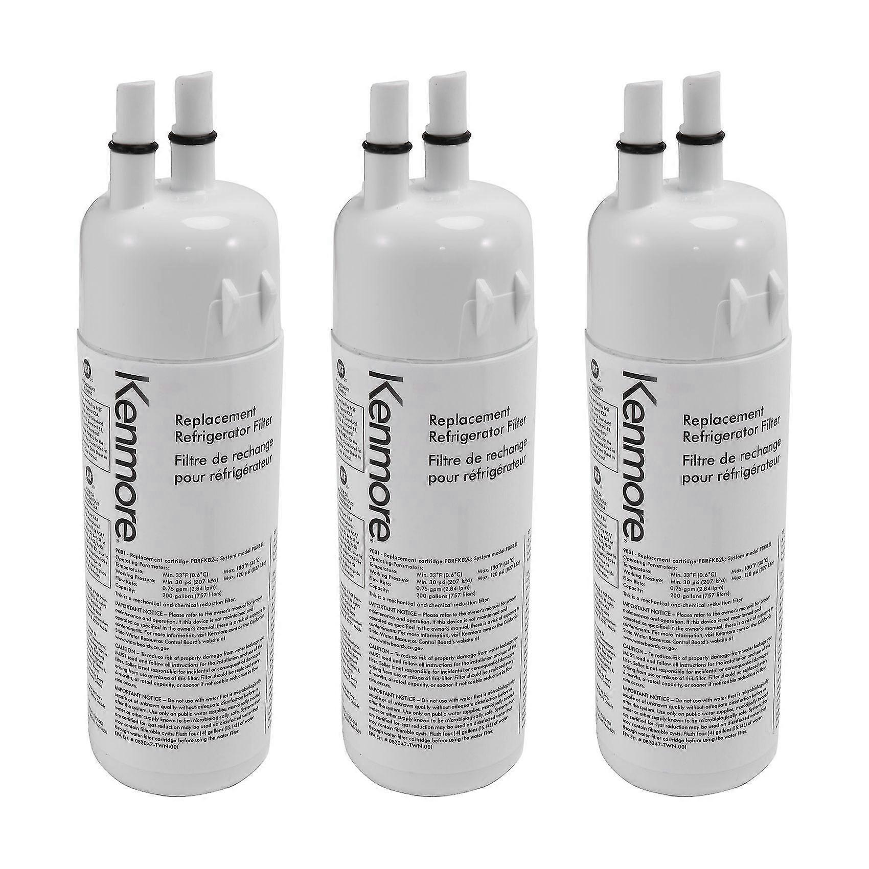 Kühlschrank-Filterelemente Wasserfilter-Ersatz für W10295370a, Edr1rxd1, 9081, Filter 1, P8rfwb2l, P4rfwb