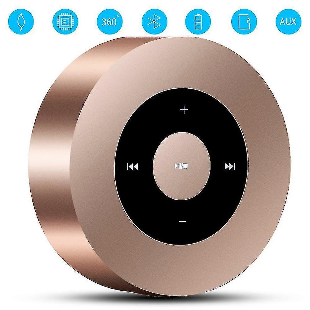 Touch Bluetooth Speaker With Waterproof Case, 8h