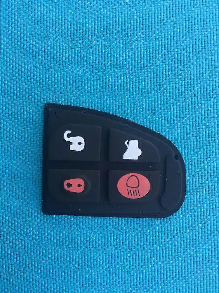 עבור JAGUAR X TYPE S XJ XKR XF XK 4 כפתורים מרחוק מפתח חכם FOB מקרה כרית גומי ללא לוגו אביזרים לרכב חלקי חילוף לרכב מכירה חמה