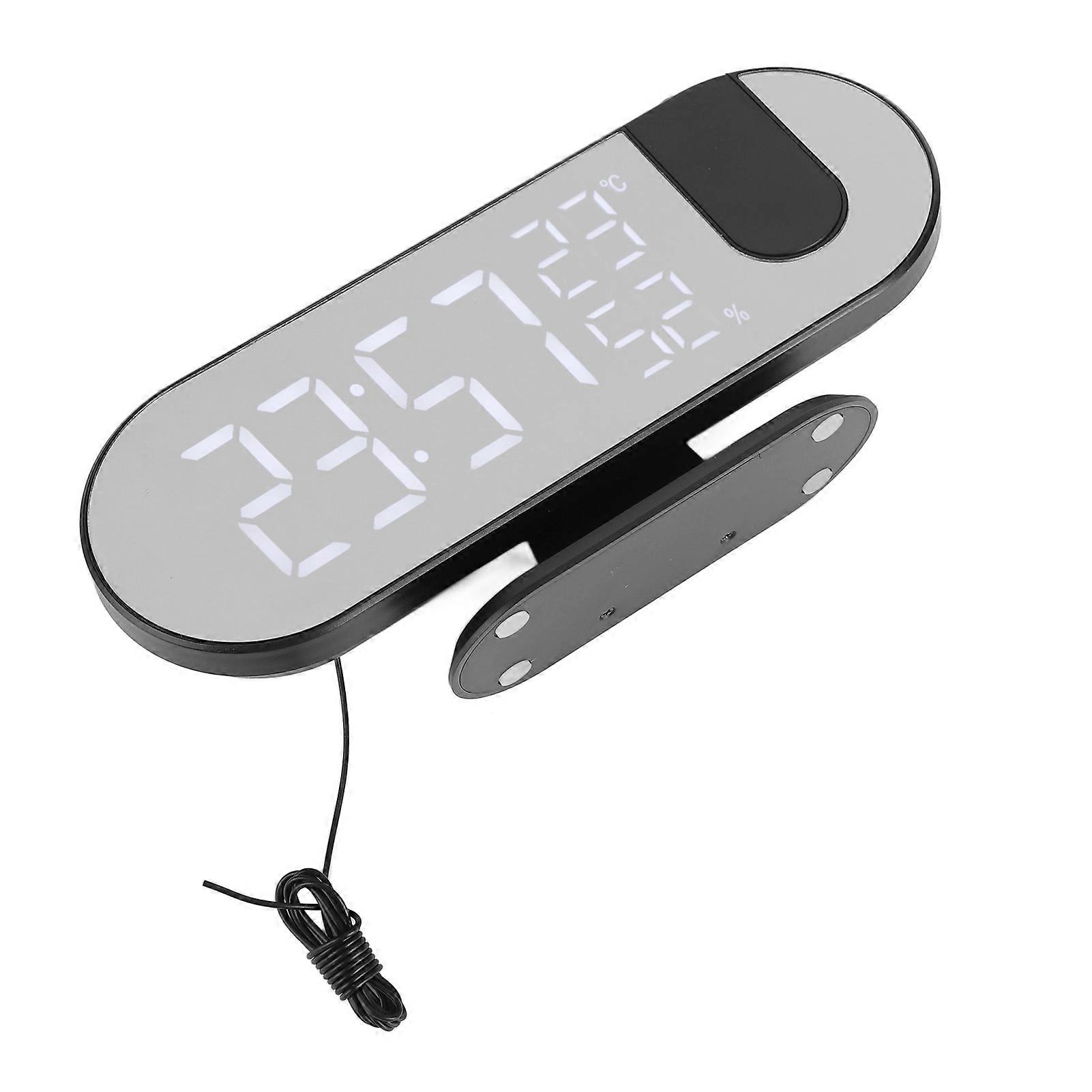 LED Digital Projection Alarm Clock with 180 Degree Projector
