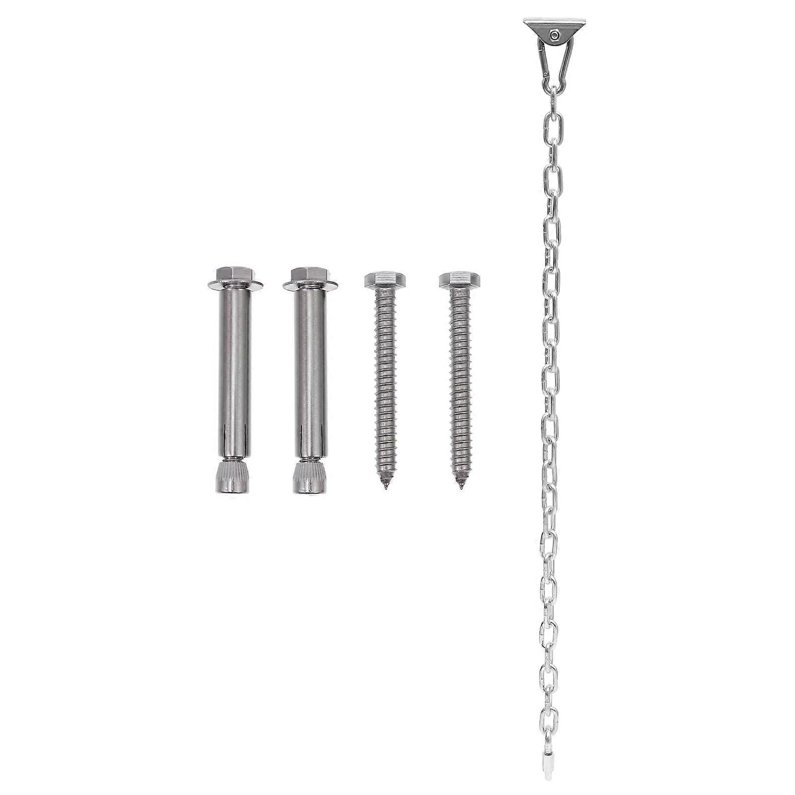 1 Set Suspension Hook Swing Hanging Hook Swing Fixed Chain Hammock Swing Fitting