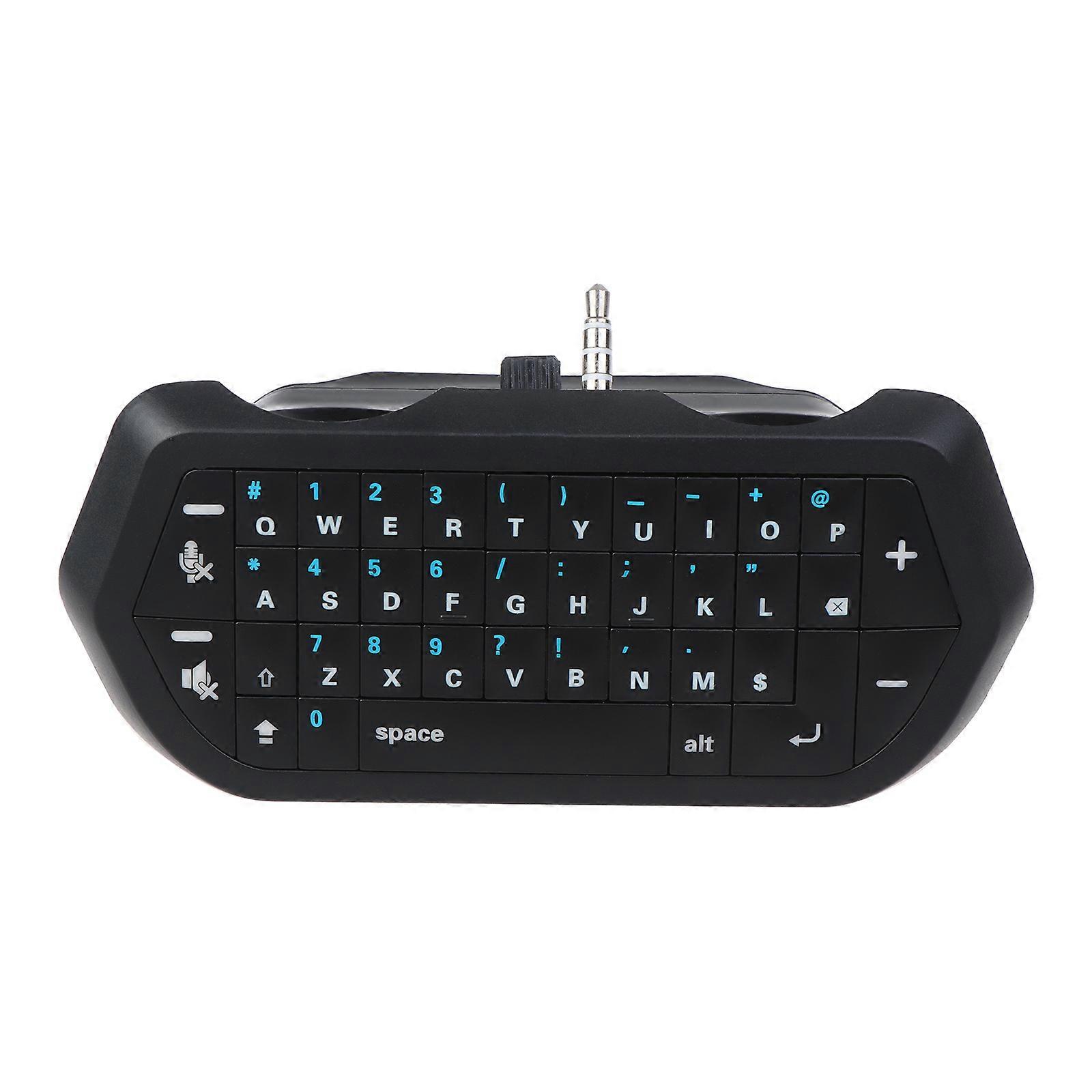Mini Gaming Keypad with USB Cable Chatpad for  Controller TP4-008