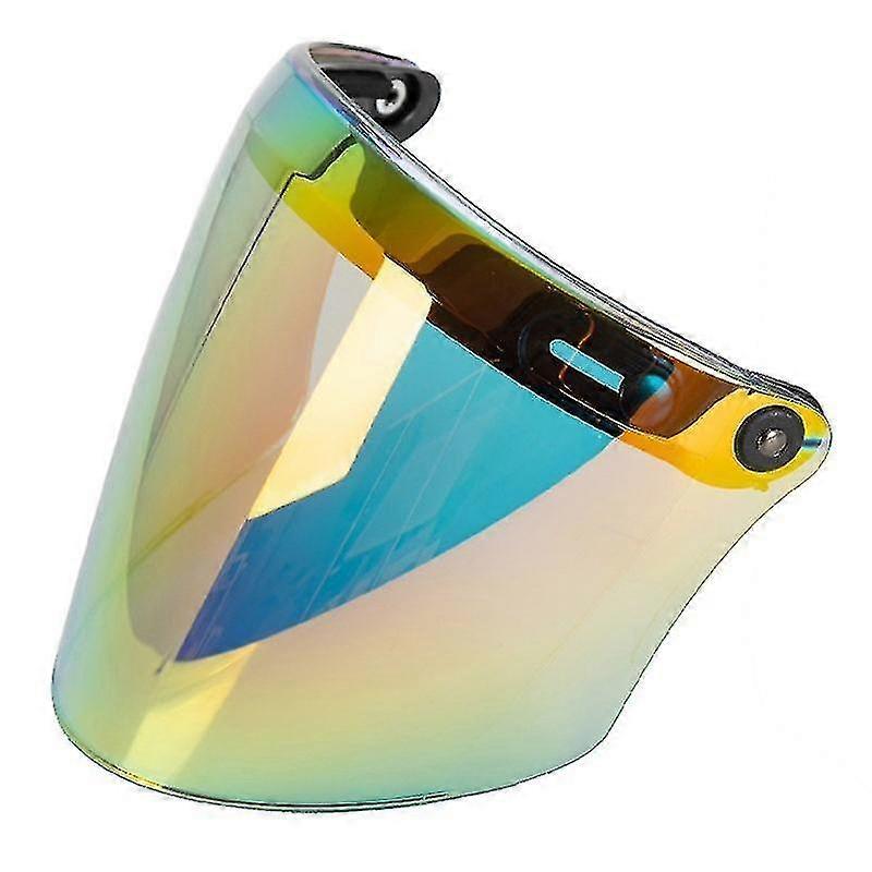 3-snap Sun Protector For 3/4 Open Face Visor