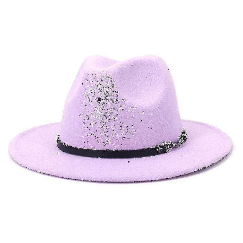 Γυναίκες ή άνδρες Woolen αισθάνθηκε Fedora καπέλο