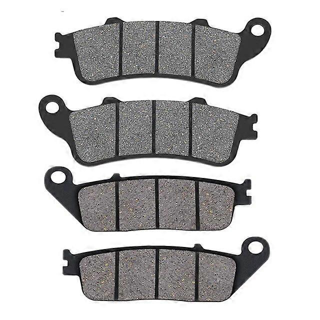 Motorcycle Front & Rear Brake Pads For HONDA FJS 600 Silverwing 2001-2009 1/2/D3/D4/D5/D6/A3-A7/D7 FJS600Motor Vehicle Brake Service Kits