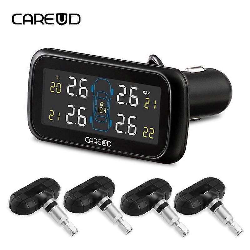 Brand  Profession Auto Tire Pressure Alarm Sensor 4 Internal Sensors Tire Pressure Monitoring System TPMS Diagnostic Tool