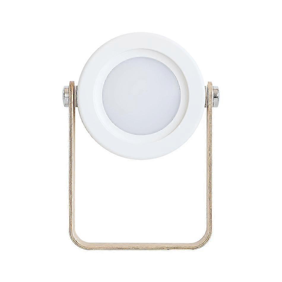 Led Portable Table Lamp Rechargeable Battery Lamp With Usb(1pcs, White)