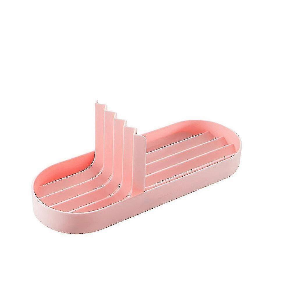 5Pcs Dishcloth Rag Kitchen Bathroom Plastic Sponge Storage Drain Rack Storage Rack Lady Brush