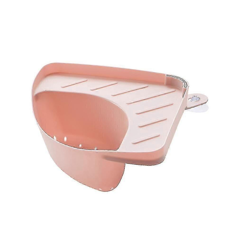 3Pcs Kitchen Sink Organizer Sponge Holder Drying Rack Rag Soap Holder Draining Storage Tray Trash