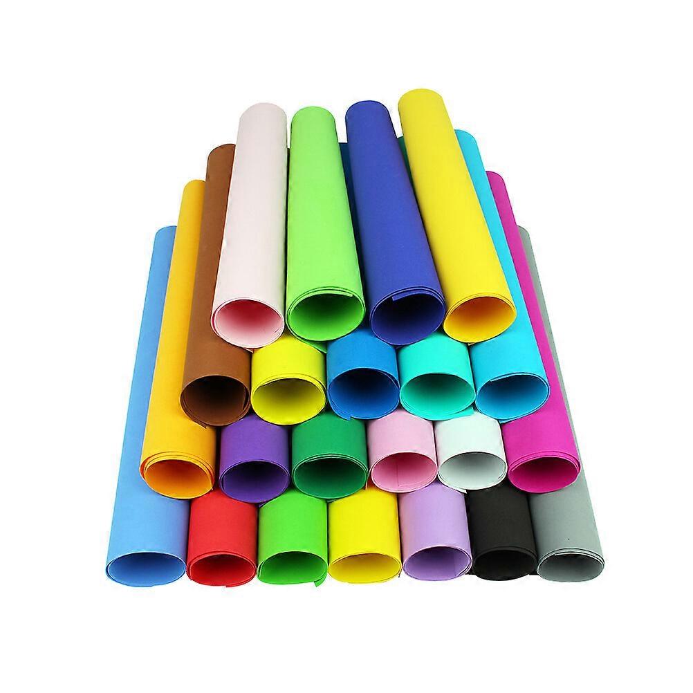10pcs DIY Sheets Paper Colorful Sheets Assorted Colours For DIY Craft (50 x 50cm)