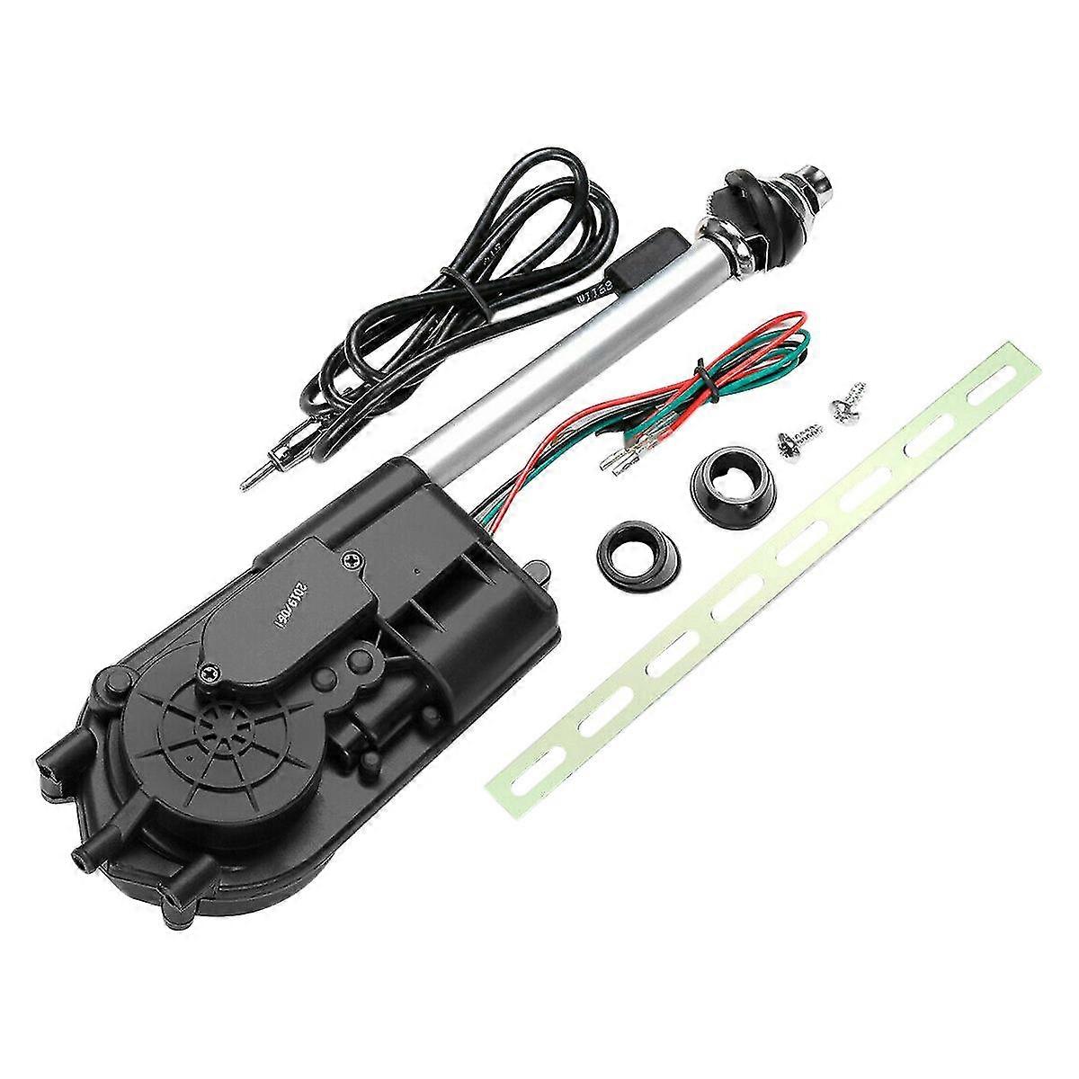 Universal Electric Power Automatic Antenna Car Suv Am & Fm Radio Mast  Aerial 12v