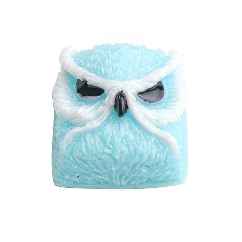 Resin Keycap Small Owl Design Keycap Replacement for Mechanical Keyboard