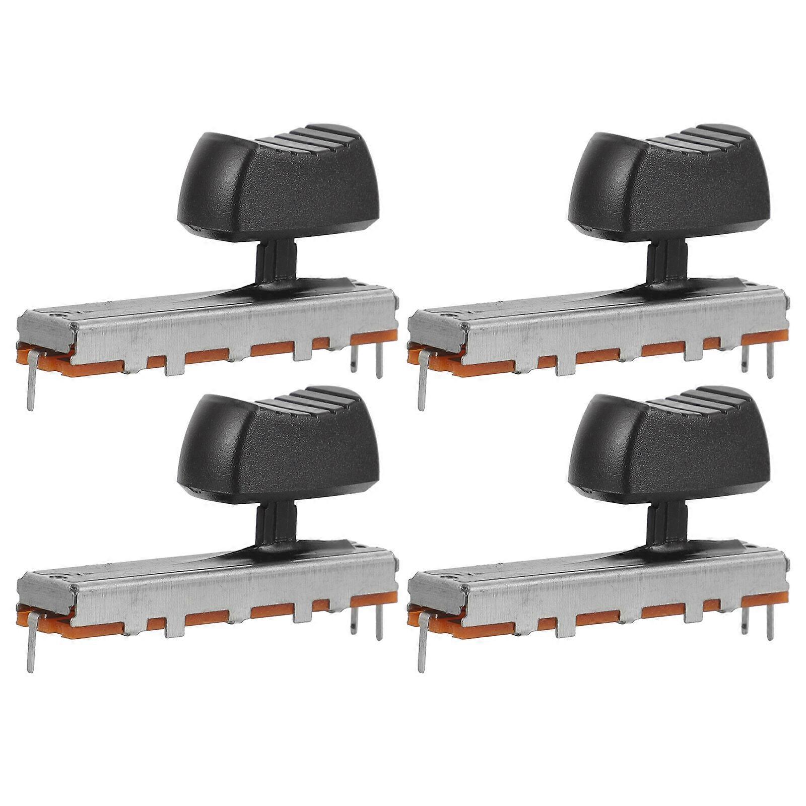 4 stks schuif potentiometers lineaire potentiometers tuning volumeschakelaar geluidskaart console potentiometers
