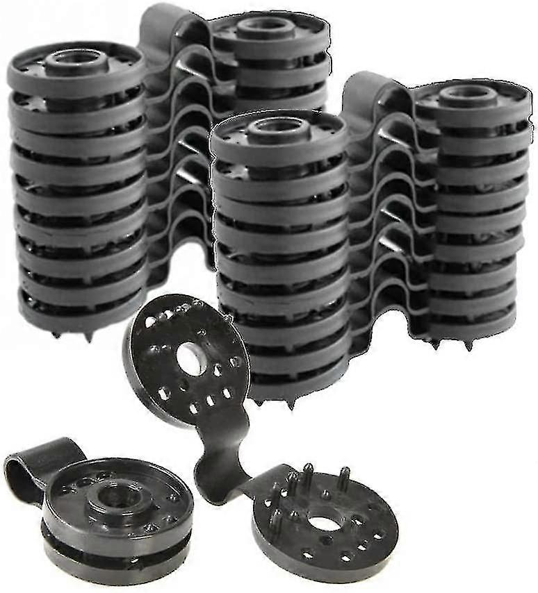 50 Anti-uv Treated Fixing Clips, Fixing For View Screen, For Hail Net - External Net Fasteners Hooks-MXBC