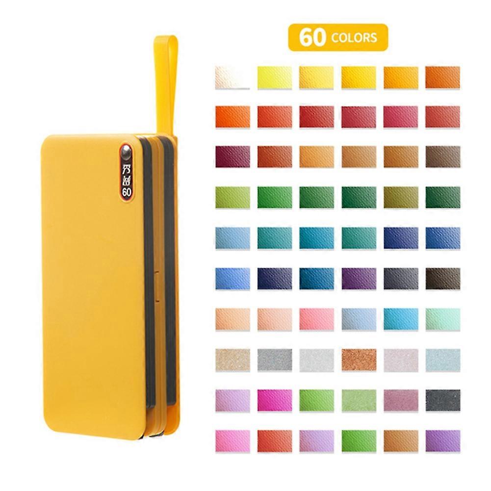 36/48/60Farbe Fest Perlmutt Glitzer Aquarell Pigment Farben Pigment Set