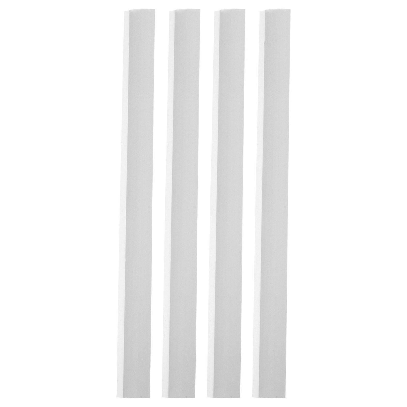 4pcs Dustpan Plastic Strip Replacement Dustpans Edge Strips Dust Pan Pressing Strips