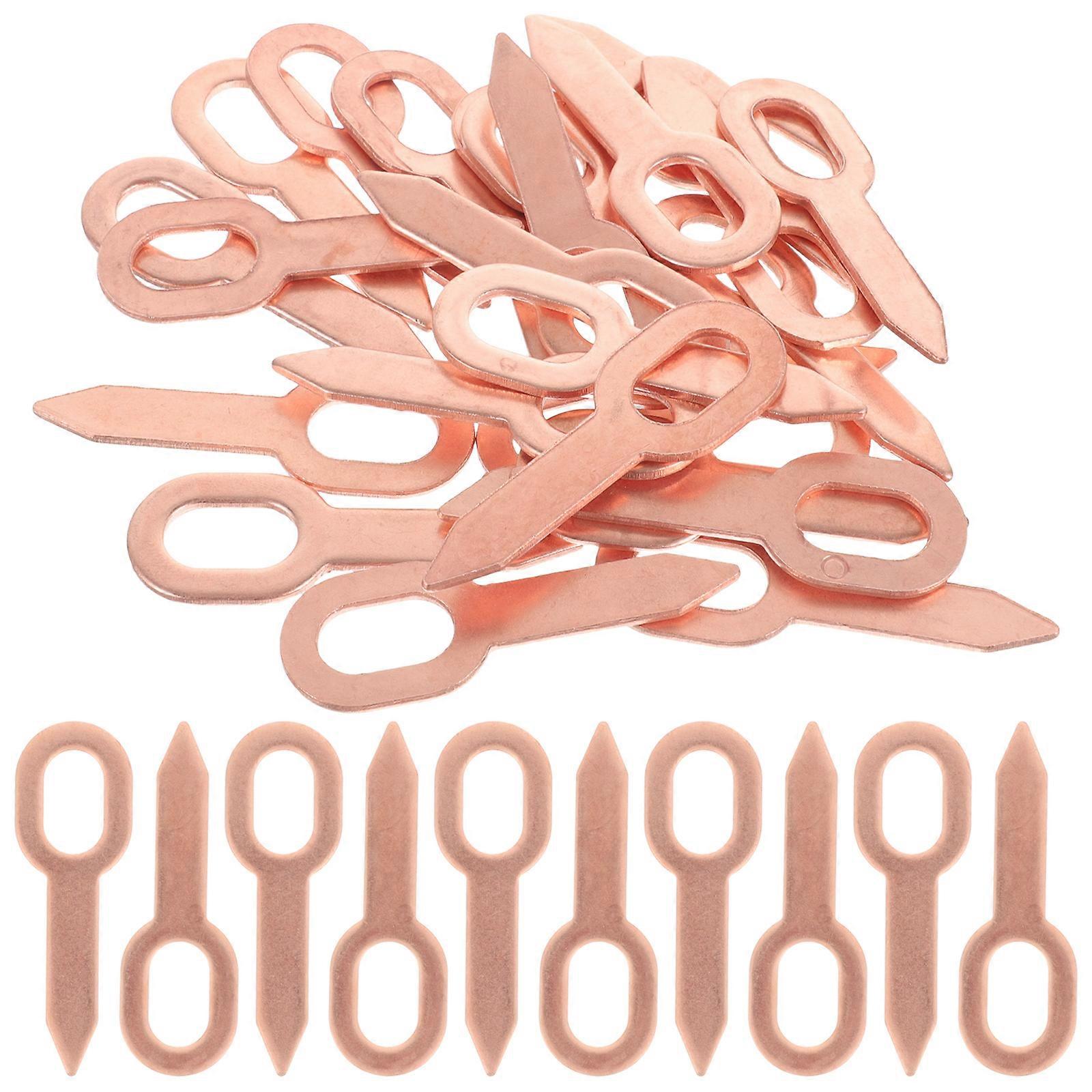 100pcs Dent Pulling Ring Stud Welder Dent Repair Kit Car Spot Welder Ring