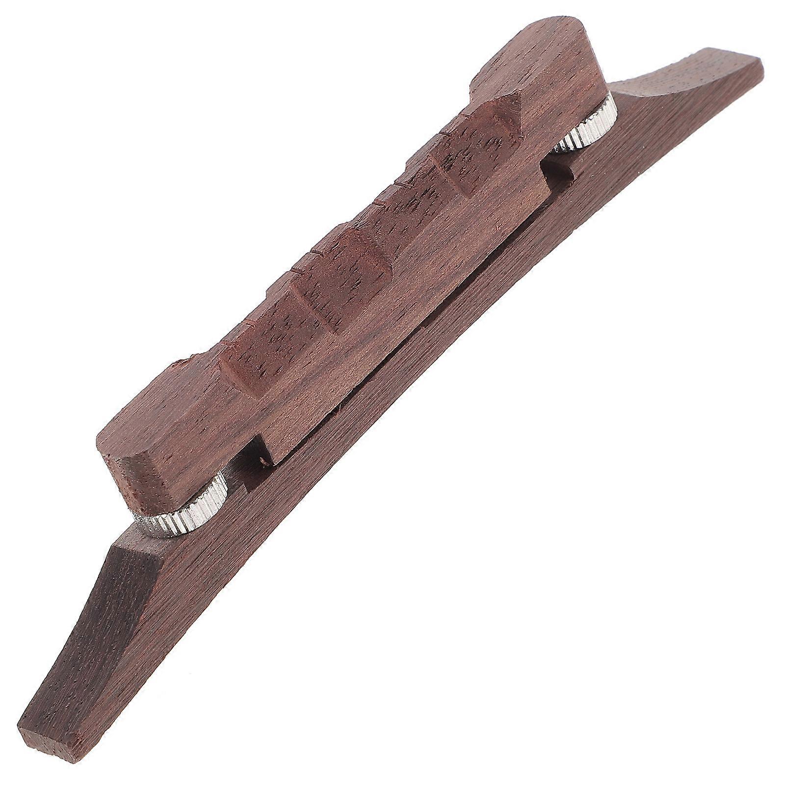 Mandolin Bridge Adjustable Mandolin String Height Bridge Rosewood Mandolin Bridge Electric Mandolin Bridge