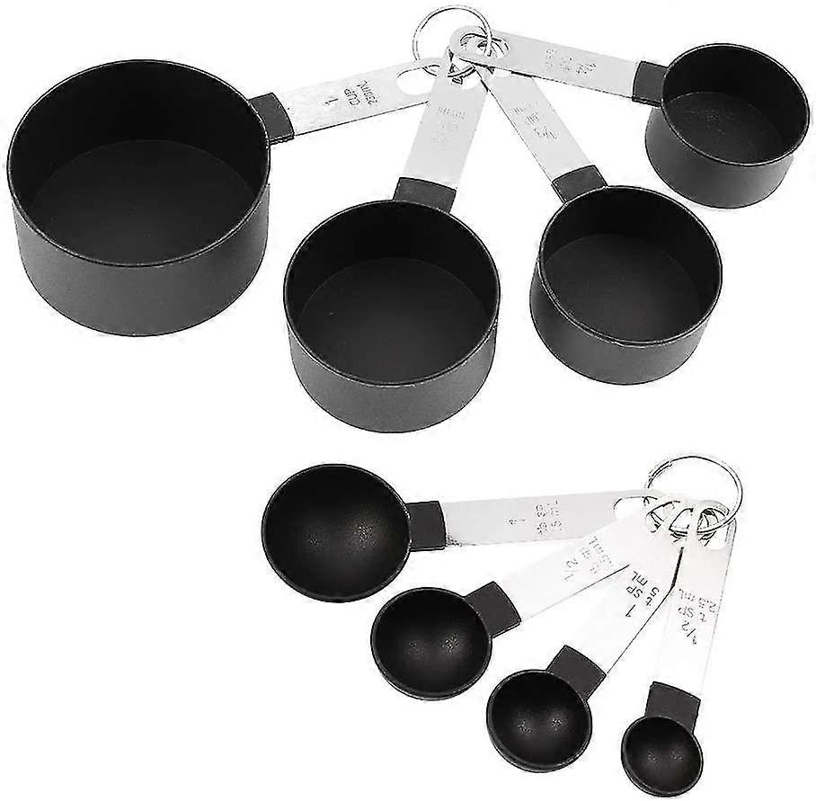 Stainless Steel Measuring Cup And Spoon With Measuring Ruler