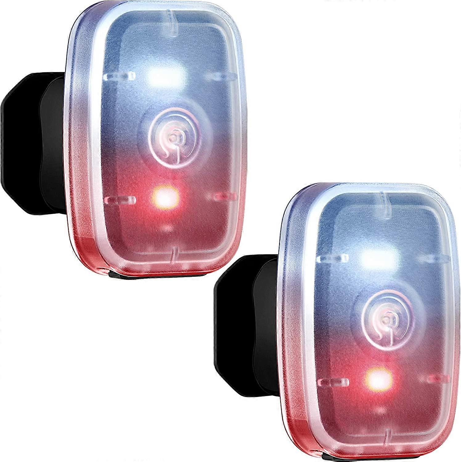 Safe LED Light USB Rechargeable Running Light Clip on Strobe Light with 5 Lighting Modes