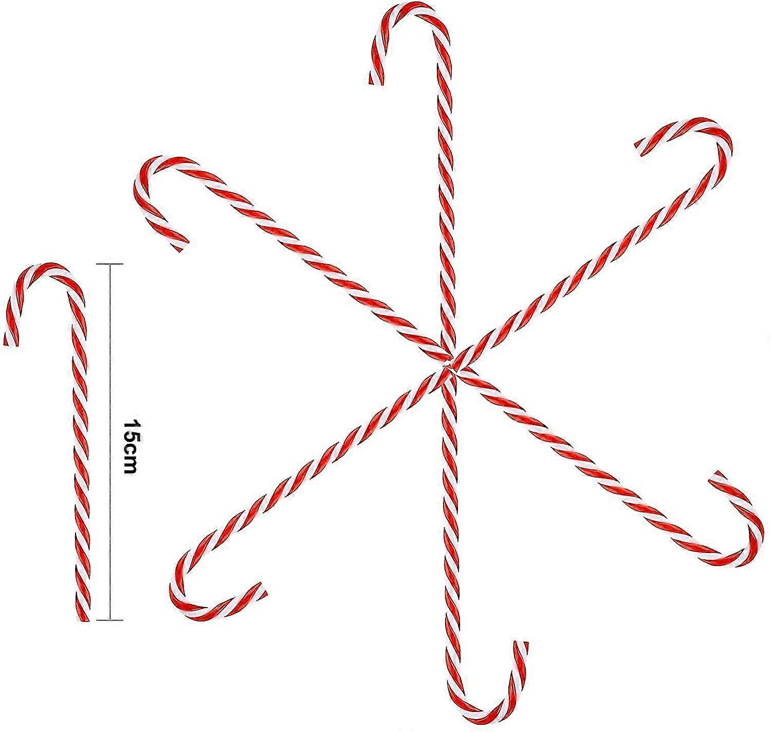 Bazhou Candy Canes Tree Decorations5 Pcs