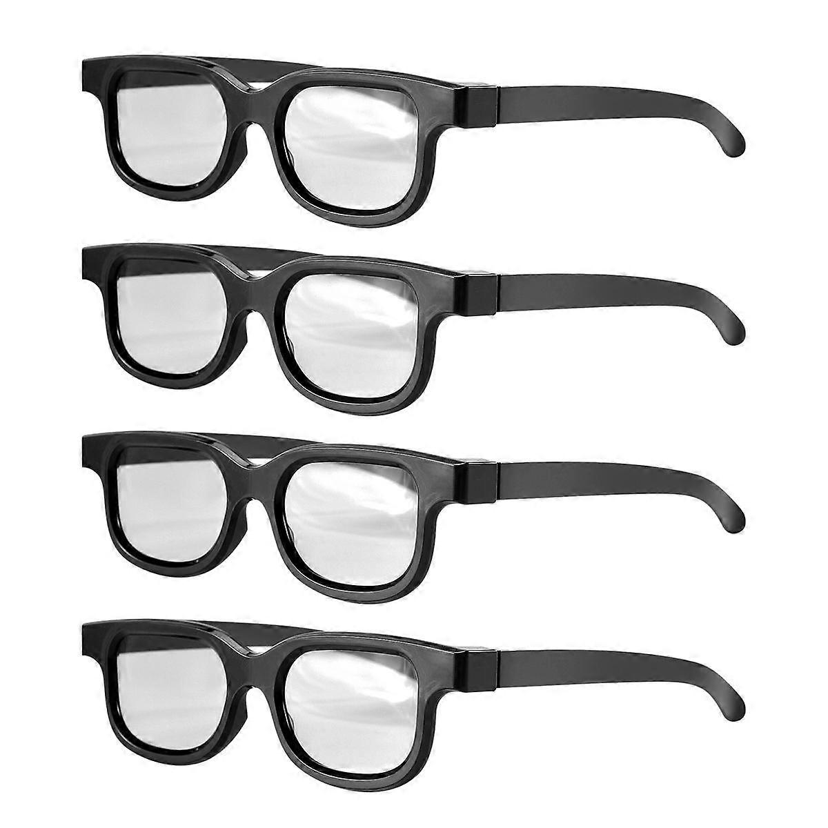 4 st polariserade passiva 3D-glasögon för bio IMIX-skärm