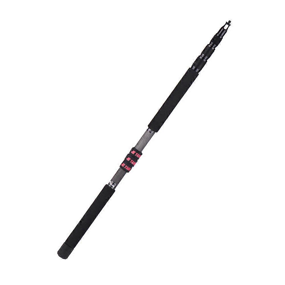 3M/9.8ft Lightweight Carbon Fiber 4 Sections Extendable Telescng Microphone Mic Boom Pole Arm Extension W/3kg Load Capacity