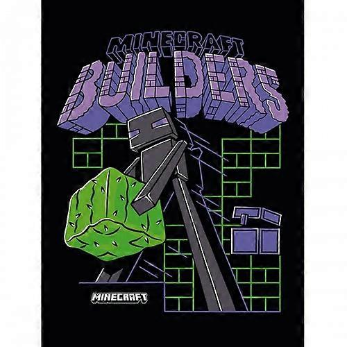 Minecraft Builders Canvas Print