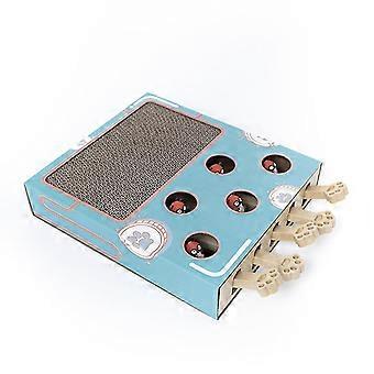 SCSYV Cat Enrichment Toy Interactive Grind Claw Rest Play 3...