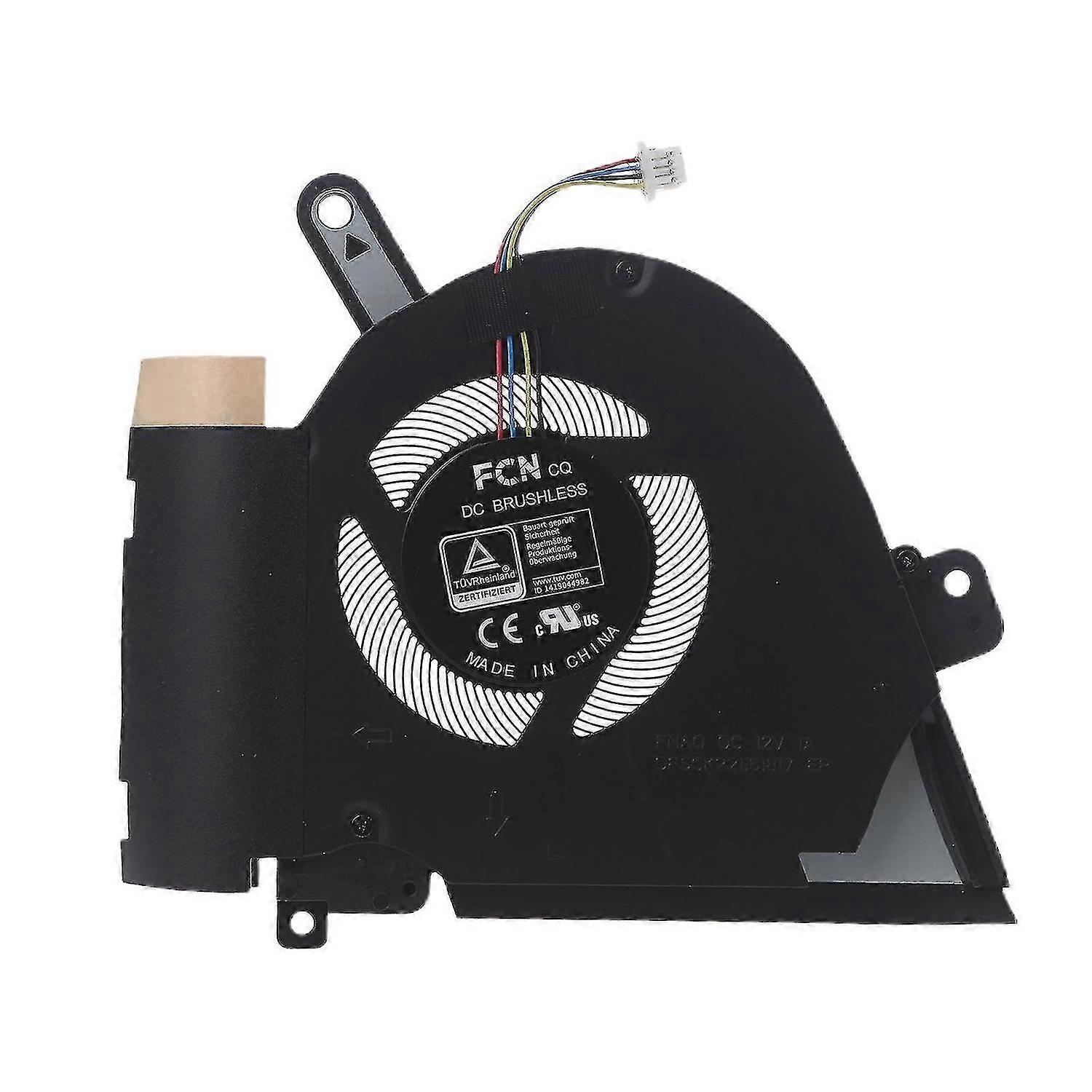 كمبيوتر محمول وحدة المعالجة المركزية وحدة المعالجة العامة المبرد DC 12V 1a 4 دبوس 4 أسلاك لآسوس توف داش F15 Fx516