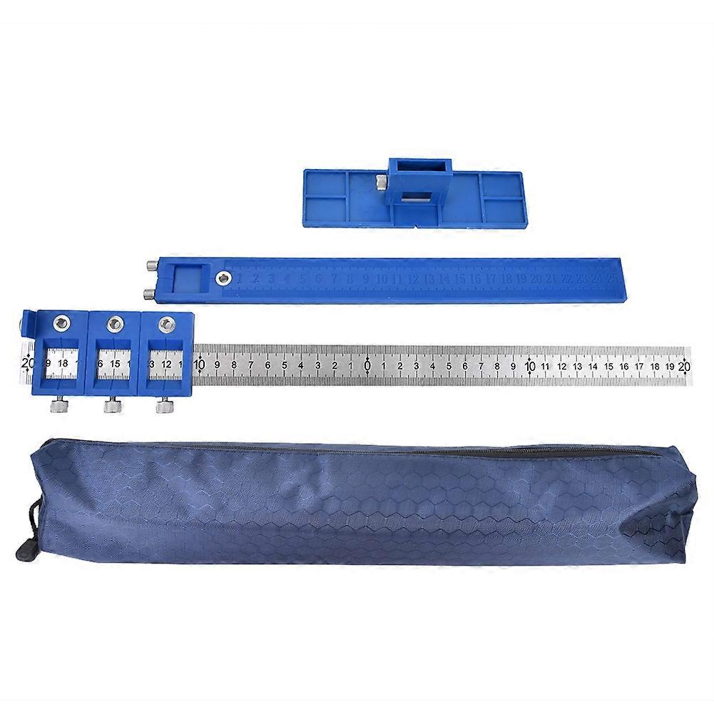 Adjustable Punch Locator Tool Cabinet Hardware Drill Guide Template Installation Accessories