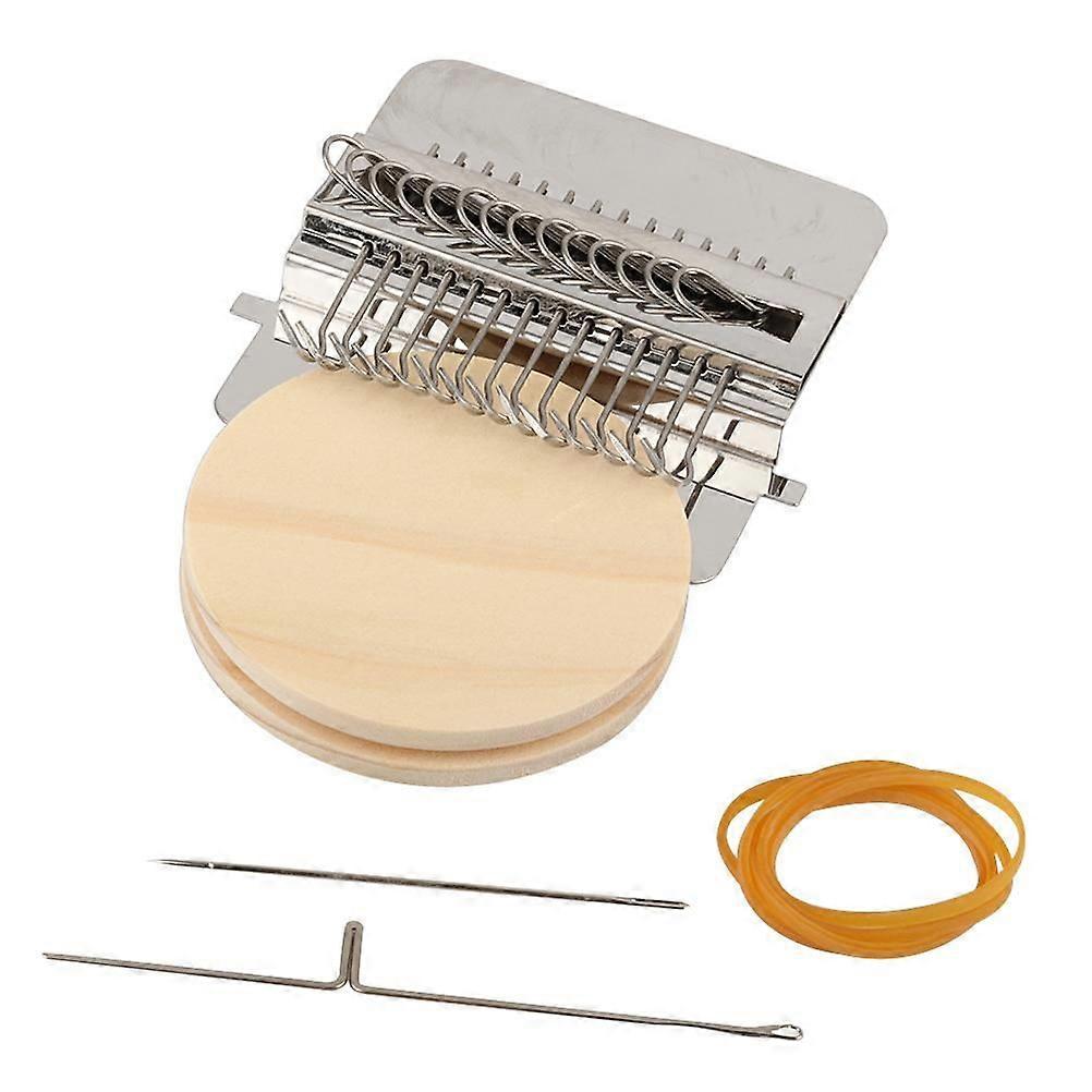 Hand Weave Tool Mini DIY Darning Tool Braiding Patching Machine for Beginners