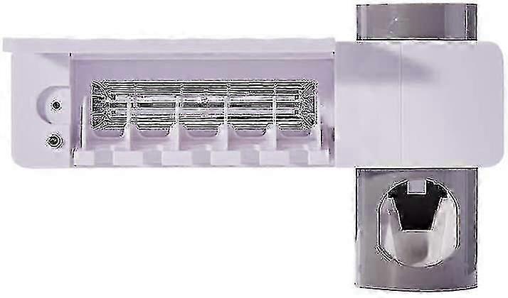 ブラシホルダー UV 歯ブラシ ホルダー 歯ブラシ滅菌器, 壁取り付け