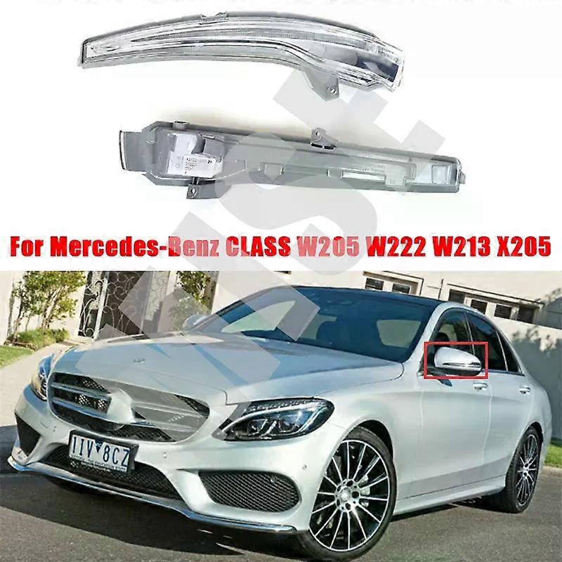Applies to For Mercedes-Benz CLASS W205 W222 W213 X205 Car Rearview Mirror Light Turn Signal Light Indicator Lamp A0998115000 A0998114900