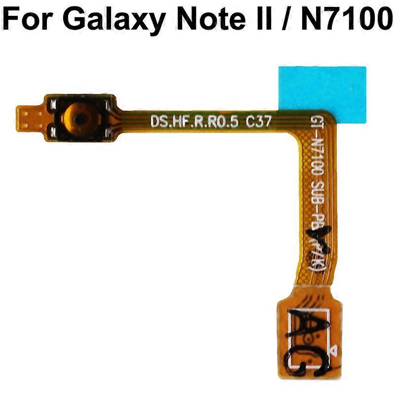 For Galaxy Note II / N7100 COMPATIBLE Power Button Flex Cable