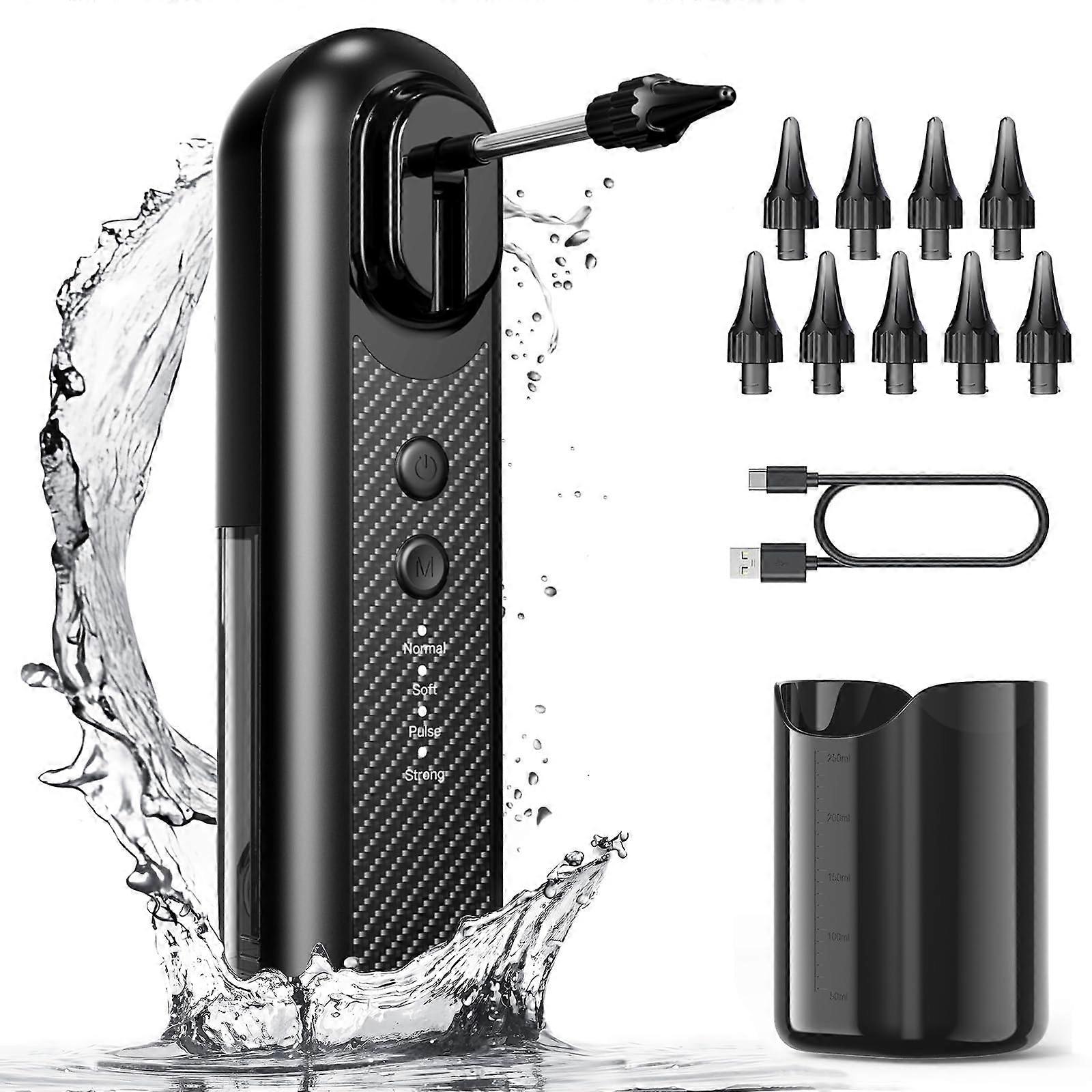 Electric ear rinsing cleaning set